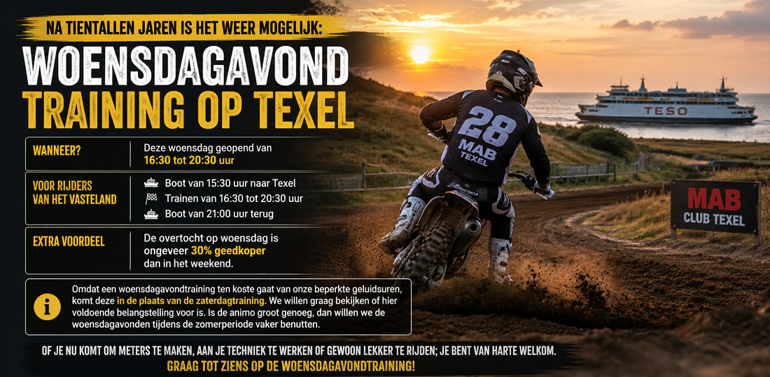 Woensdagavondtraining op Texel
