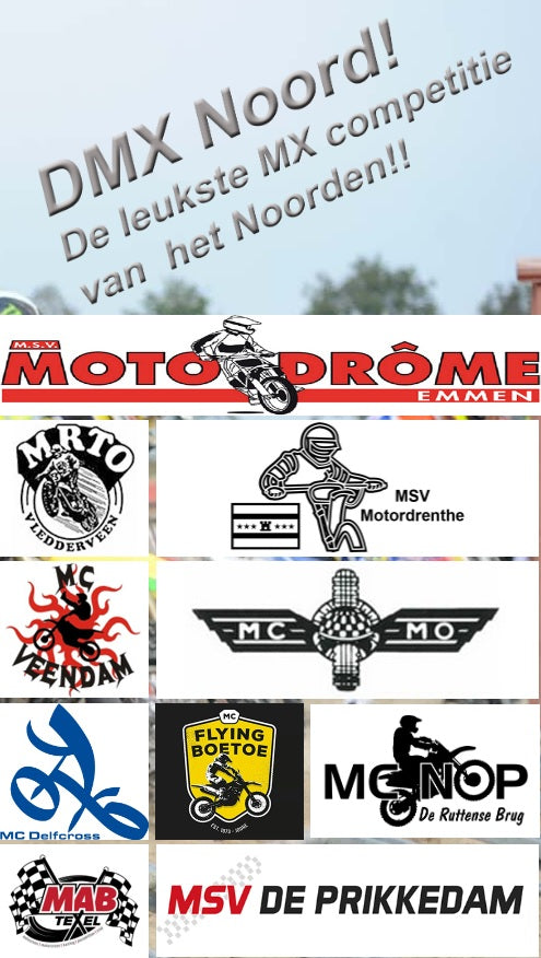 6 en 7 april DMX Noord op de Motorcrossbaan
