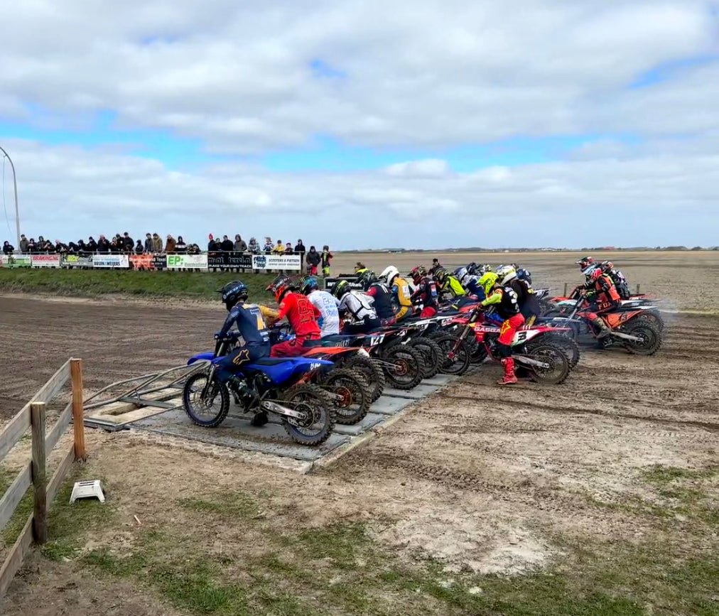 Motorcross Wedstrijd Texel